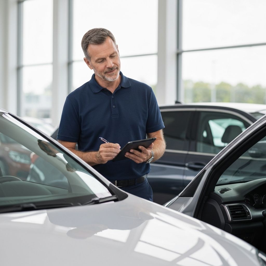 Professional vehicle inspection and evaluation